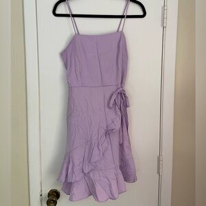Lavender Spaghetti Strap Dress